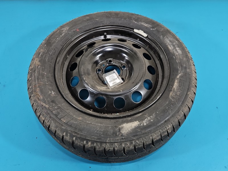 Koło zapasowe 16" dojazdowe dojazdówka Peugeot 508 I 10-18 Rozstaw śrub: 5x108, Michelin, 215 mm, Profil opony: 60, Waga...