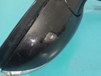 Lusterko lewe Mercedes W221 El, składane, urwana śruba 9+8pin CZARNY C197 europa