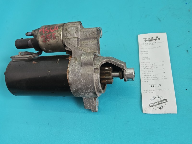 TEST Rozrusznik AUDI A4 B8 2.0 tdi (Cag) 0001139019, 03L911021E