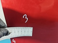 DRZWI PRZÓD PRAWE PASAŻERA Dacia Sandero I 08-12 5d bordowy TEB76