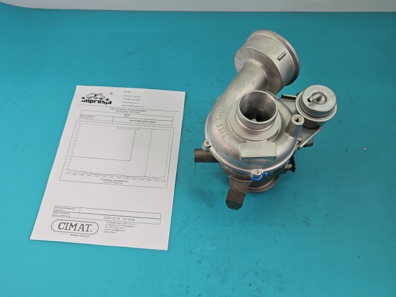 Turbosprężarka Regenerowana Mercedes W169 AL0028, 100503, 0004/6 2.0 CDI 82KM