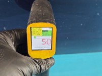 Drzwi tył prawe Vw Polo IV 9N HB 5d granatowy LB5N