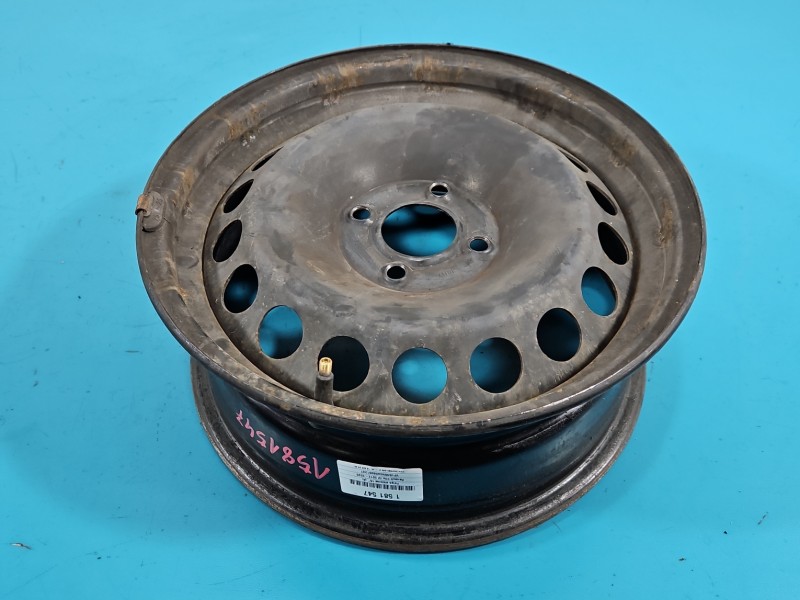 Felga stalowa 15" Renault Clio IV 12-20 Szerokość felgi: 6.0", Rozstaw śrub: 4x100, RENAULT, Kod producenta: rc4, 6Jx15H2...