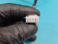 Lusterko lewe pin Toyota Auris II HB 5d kolor srebrny, 1F7 europa