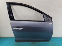 Drzwi przód prawe Renault Megane III 5d niebieski TERNR - BLUE