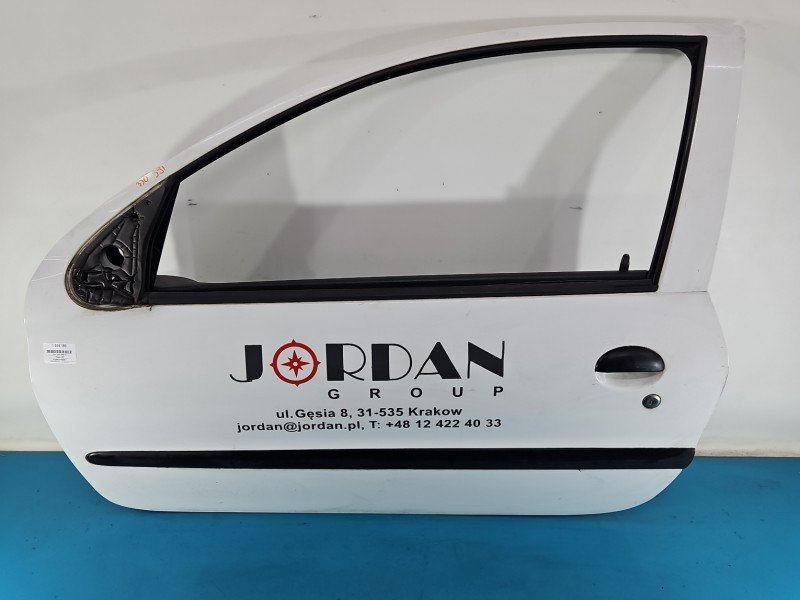 DRZWI PRZÓD LEWE KIEROWCY Peugeot 206 3d biały EWPB