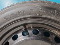 Koło zapasowe 16" dojazdowe dojazdówka Ford Focus Mk3 Rozstaw śrub: 5x108, Michelin, 205 mm, Profil opony: 55, Kod...