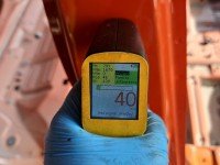 Próg prawy SŁUPEK ŚRODKOWY B Opel Corsa F HB 5d pomarańczowy KVH