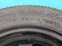 Koło zapasowe 14" dojazdowe dojazdówka Ford Fiesta Mk7 Rozstaw śrub: 4x108, Otwór centralny: 100, Goodyear, 175 mm, Profil...