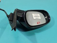 Lusterko lewe pin Honda Civic VI HB czarny 5d europa