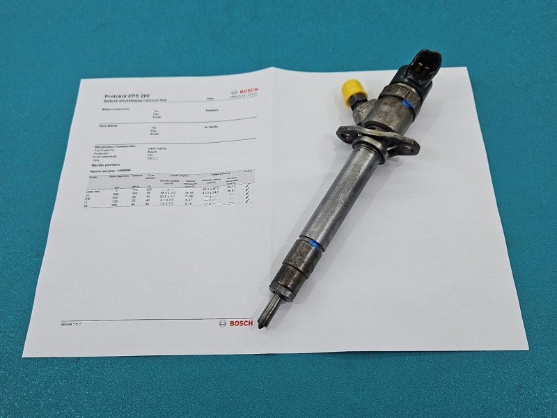 TESTOWANY Wtryskiwacz Volvo XC90 I 02- 0445110078 2.4 D5 (D5244T) TESTOWANY Wtryskiwacz Volvo XC90 I 02- 0445110078 2.4 D5 (D5244T)