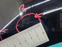 Błotnik przód lewy Vw Jetta VI czarny LC9X