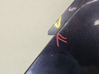 Błotnik przód lewy Citroen C4 picasso I 06-13 granatowy KENC