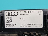 Konsola panel nawiewu Audi A5 8T 8K1820043T