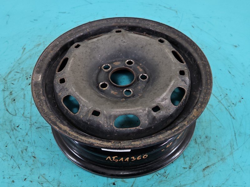 Felga stalowa 14" Skoda Fabia II Szerokość felgi: 5.0", Rozstaw śrub: 5x100, R14 5X100 ET35 5J