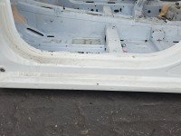 Próg lewy SŁUPEK ŚRODKOWY B Dacia Sandero III 20- HB 5d biały, DV369