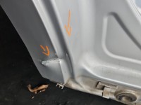 Błotnik tył prawy MERCEDES W176 POLAR SILVER - METALLIC PAINT (761U) ćwiartka