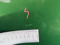 DRZWI PRZÓD LEWE KIEROWCY Skoda Fabia III 5d zielony LF6Z