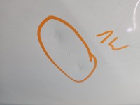 Klapa tył Renault Kadjar HB 5d biały DV369