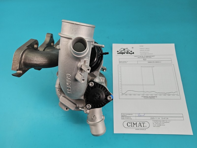 Turbosprężarka Regenerowana Opel Mokka A 781504-7, TDD07696, E-55565353 1.4 T 140KM