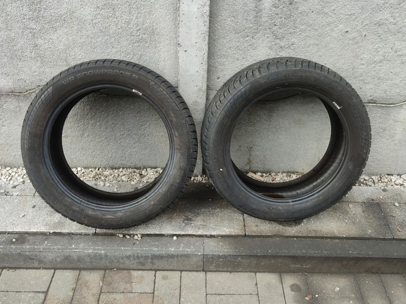 Opony zimowe 2szt
