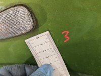 Błotnik przód lewy Opel Zafira A seledynowy Z 384