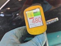 Błotnik przód lewy Mercedes E C207 A207 czarny 197