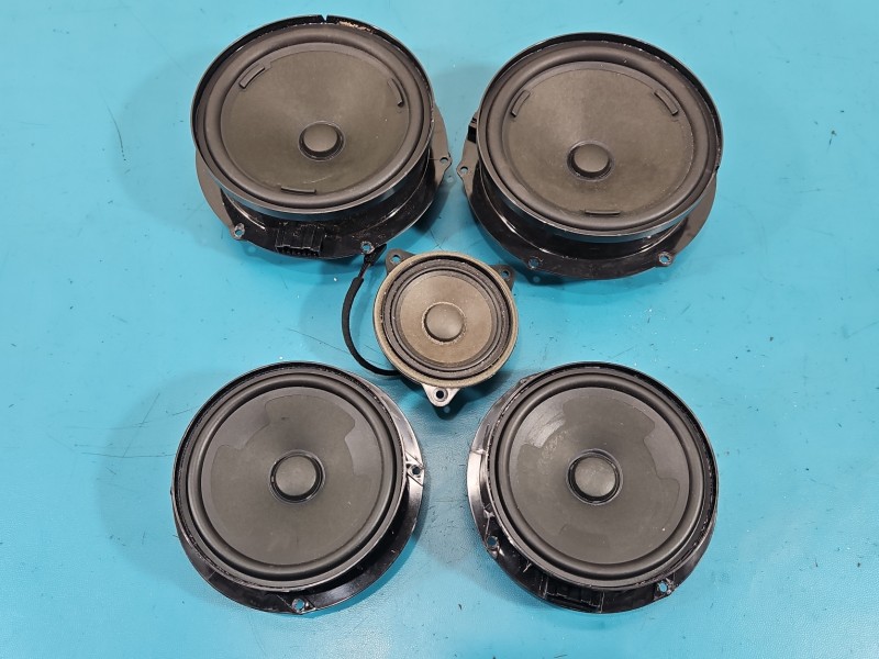 Głośniki komplet Skoda Superb IV 3G0035453, 3G8035415, 3G0035454