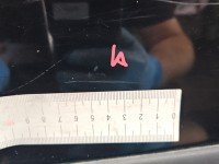 Drzwi tył lewe Peugeot 206 HB 5d czarny EXYB