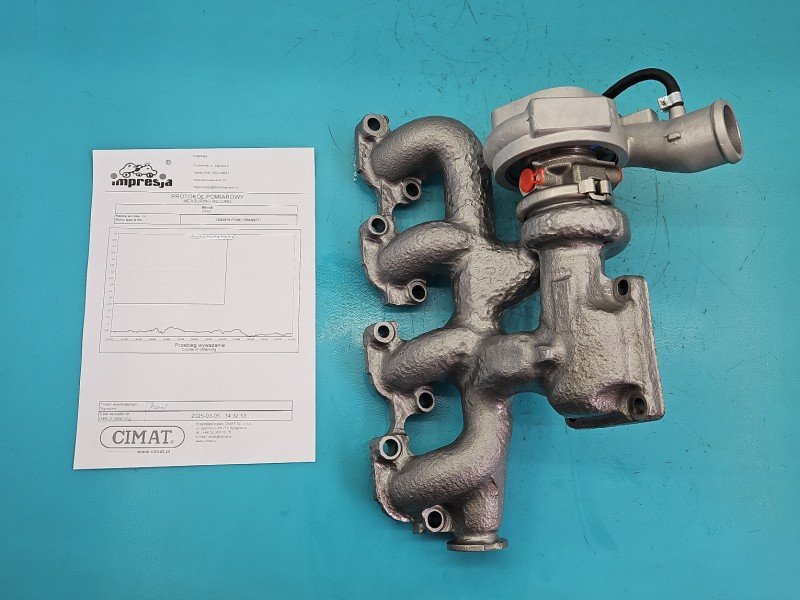 Turbosprężarka Regenerowana Ford Transit 00-06 49135-06037 2.4 tddi 90KM