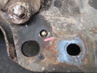 WÓZEK KOŁYSKA TRAWERS Sanki Belka silnika Fiat Albea 1.2 16V