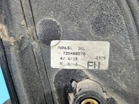 Lusterko lewe pin Fiat Fiorino III HB 5d kolor biały europa