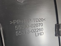 Osłona ZAŚLEPKA PLASTIK Toyota Corolla E21 19- 55300-02070, 55313-02260