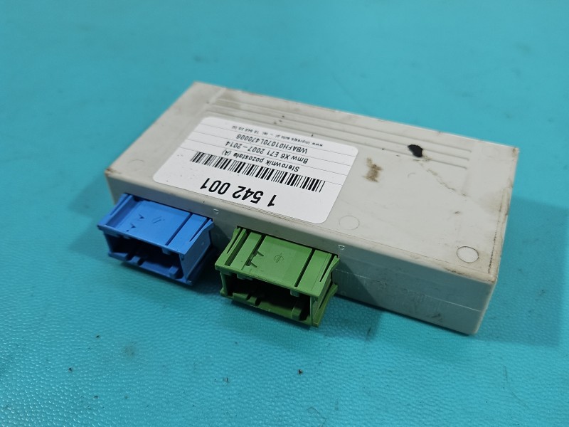 Sterownik moduł Producent części: BMW, VDP BMW X6 E71 6785386