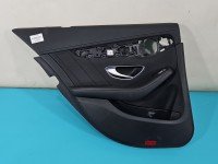 Tapicerka drzwi tył lewa boczek Mercedes W205 2450786-9J38