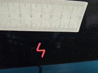 Drzwi tył lewe Mercedes W222 sedan 4d 197