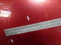 Maska przednia Fiat Doblo I 01-10 bordowy