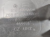 Osłona ZAŚLEPKA PLASTIK Producent części: Seat, OSŁONA BIEGÓW Seat Ateca 576863681