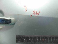 DRZWI PRZÓD PRAWE PASAŻERA Opel Meriva B 5d srebrny