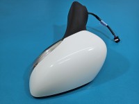 Lusterko lewe Renault Clio IV 12-20 biały, malowana, elektryczny, Europejska, Kod lakieru: DV369, 7pin biały DV369 europa