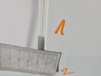 Drzwi tył lewe Toyota Aygo II 14-22 HB 5d biały 068