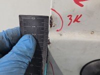 Drzwi tył prawe Ford Transit Connect I MK1 HB 5d biały AA