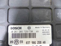 Komputer Sterownik silnika Vw Golf III 1.6 8v wiel 0261203729/730, 037906258AQ