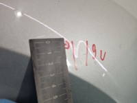 Błotnik przód prawy Chevrolet Cruze srebrny