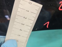 Błotnik przód prawy Ford Fiesta Mk7 czarny D9