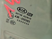 Szyba drzwi tył prawa Kia Optima IV 15-20 kombi