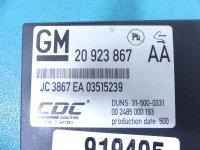 Sterownik moduł ZAWIESZENIA Opel Insignia A 20923867