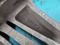 Koło zapasowe 18" dojazdowe dojazdówka Hyundai Ix35 09-13 5x114.3, Hankook, IMPRK1549592, 225/55 6.5jx18 et51 HANKOOK 2015R