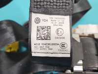 Pas bezpieczeństwa przód prawy pasażera Vw Tiguan I 07- 34052289