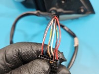 Lusterko lewe pin Audi A6 C6 kombi 5d kolor europa